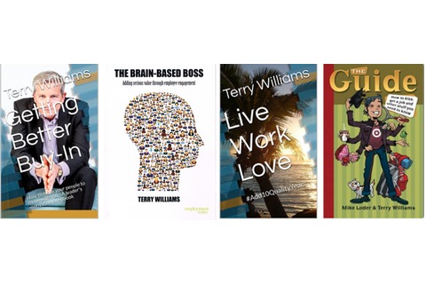 Combo: 4 books - Getting Better Buy-in + The Brain-Based Boss + Live Work Love + The Guide